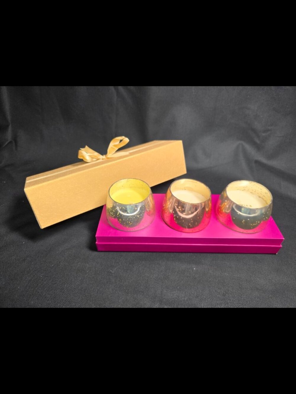 3-Piece Holiday Candle Gift Set, NWT